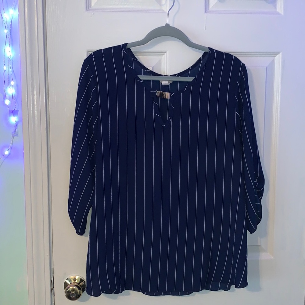 Pin stripe dress shirt
